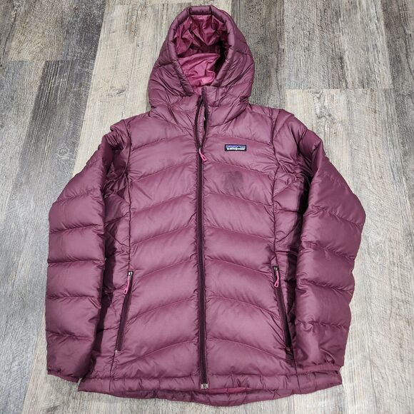 Patagonia Womens XS Hi-Loft Down Sweater Hoody Parka Goose Down Puffer Jacket - Picture 3 of 15